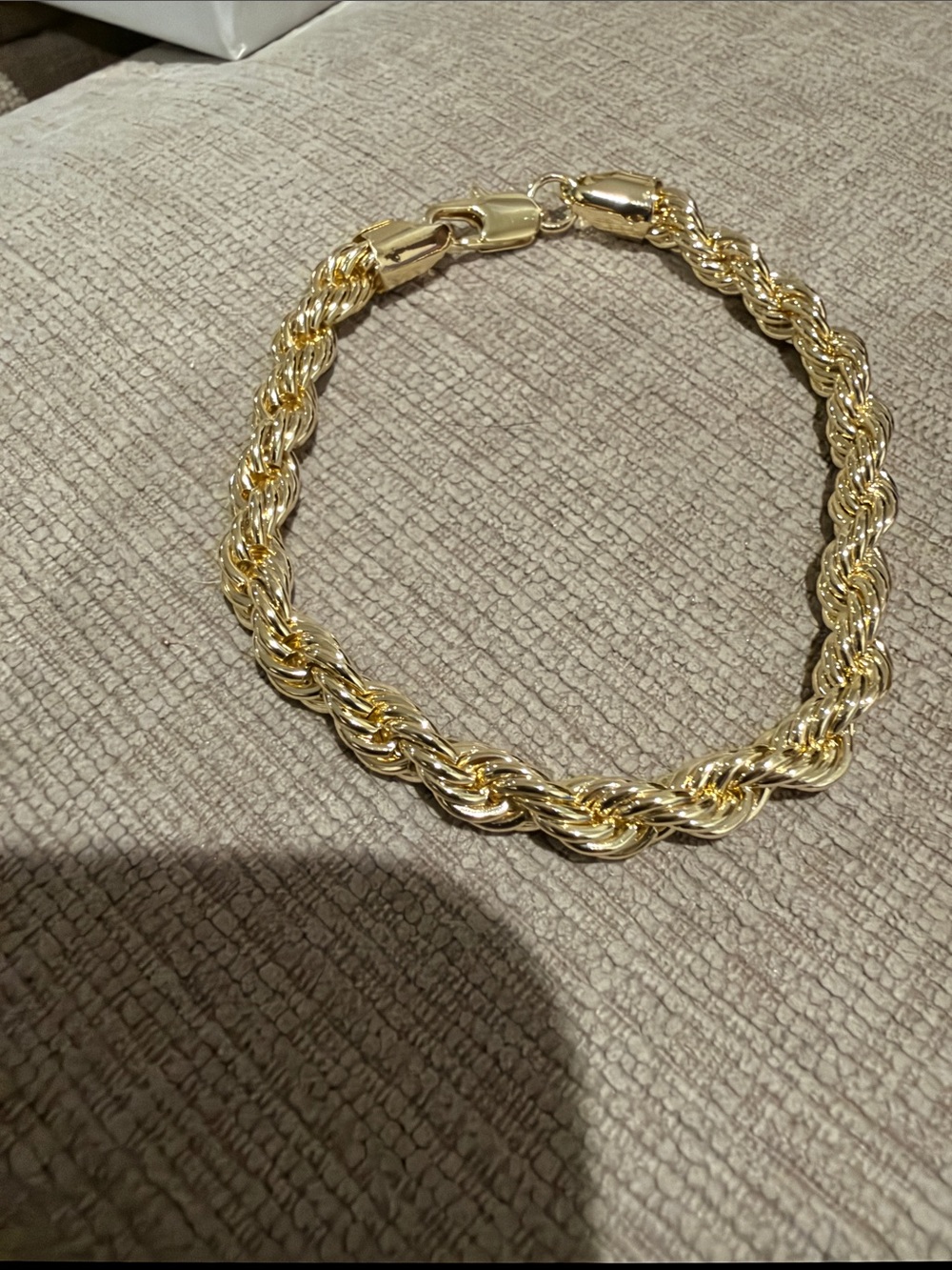 Gold Rope Chain Bracelet - Women's Fashion Bracelet